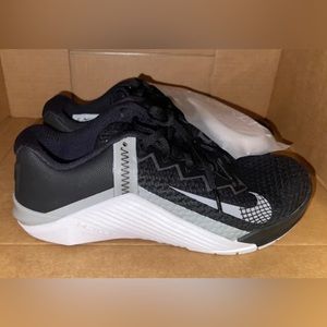 Nike METCON 6 Black/Silver/White Men’s Sneakers Size 8 CK9388-001